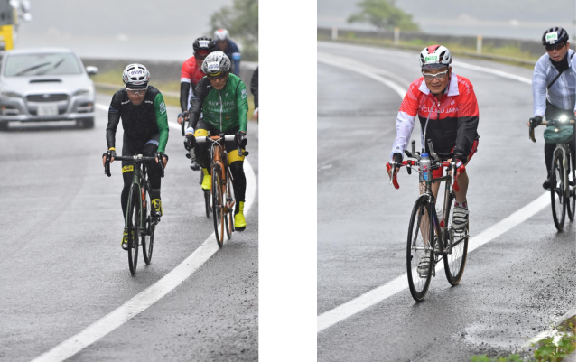 「CYCLE AID JAPAN in 郡山 ツール・ド・猪苗代湖」に岩城大会名誉会長、一般財団法人日本自転車普及協会の小泉会長、栗村理事がご参加されました。